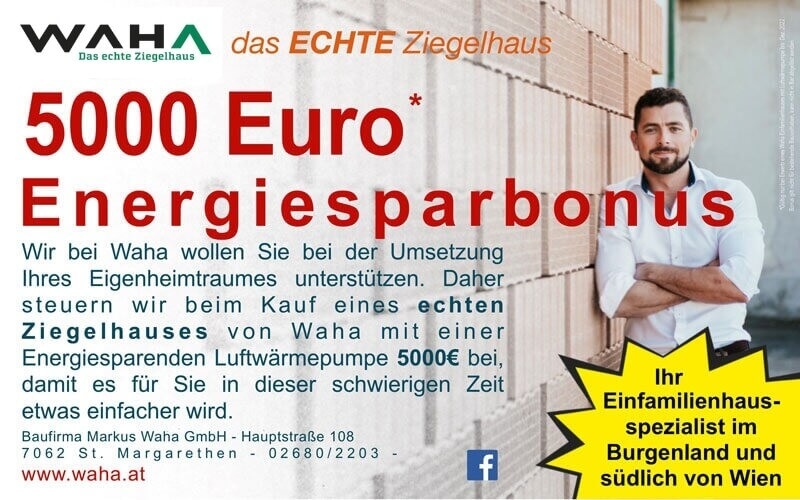 Waha Energiesparbonus