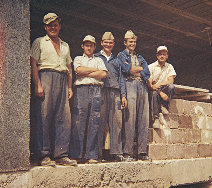 Mitte 70iger Jahre | Firmengeschichte Baufirma Markus Waha GmbH