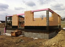 Bauablauf eines Hauses Woche 2