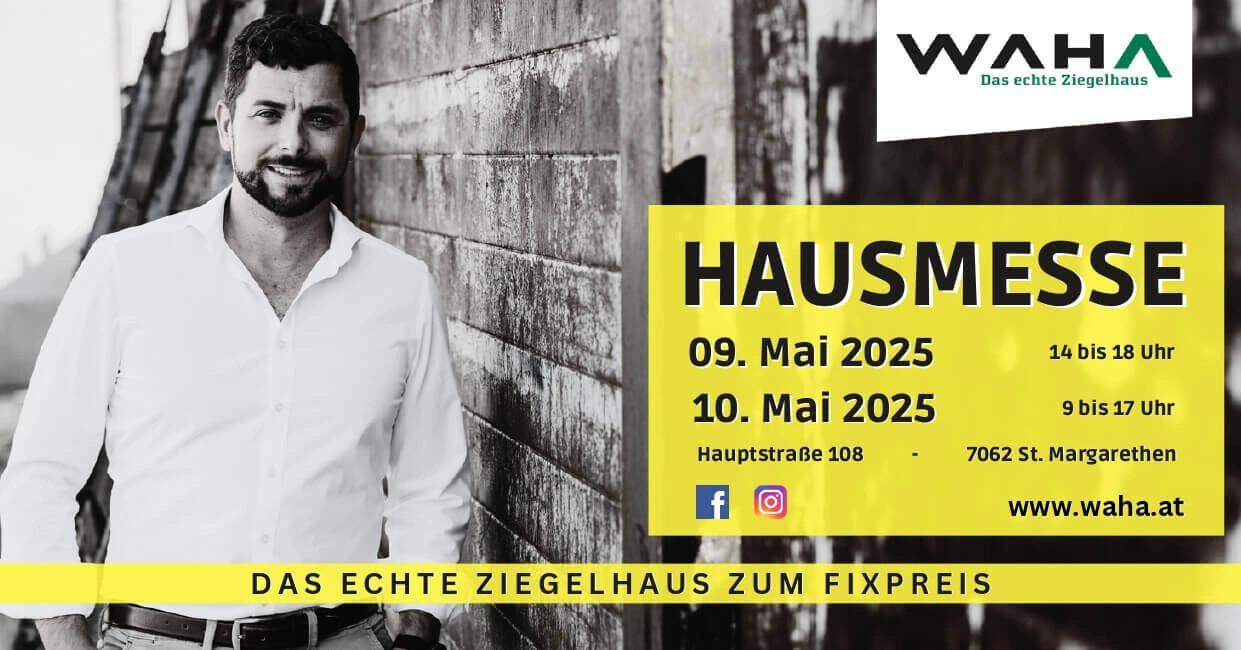 Einladung zur WAHA Hausmesse 2025